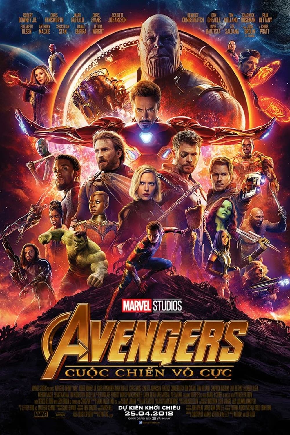 Avengers: Cuộc Chiến Vô Cực (Avengers: Infinity War) [2018]
