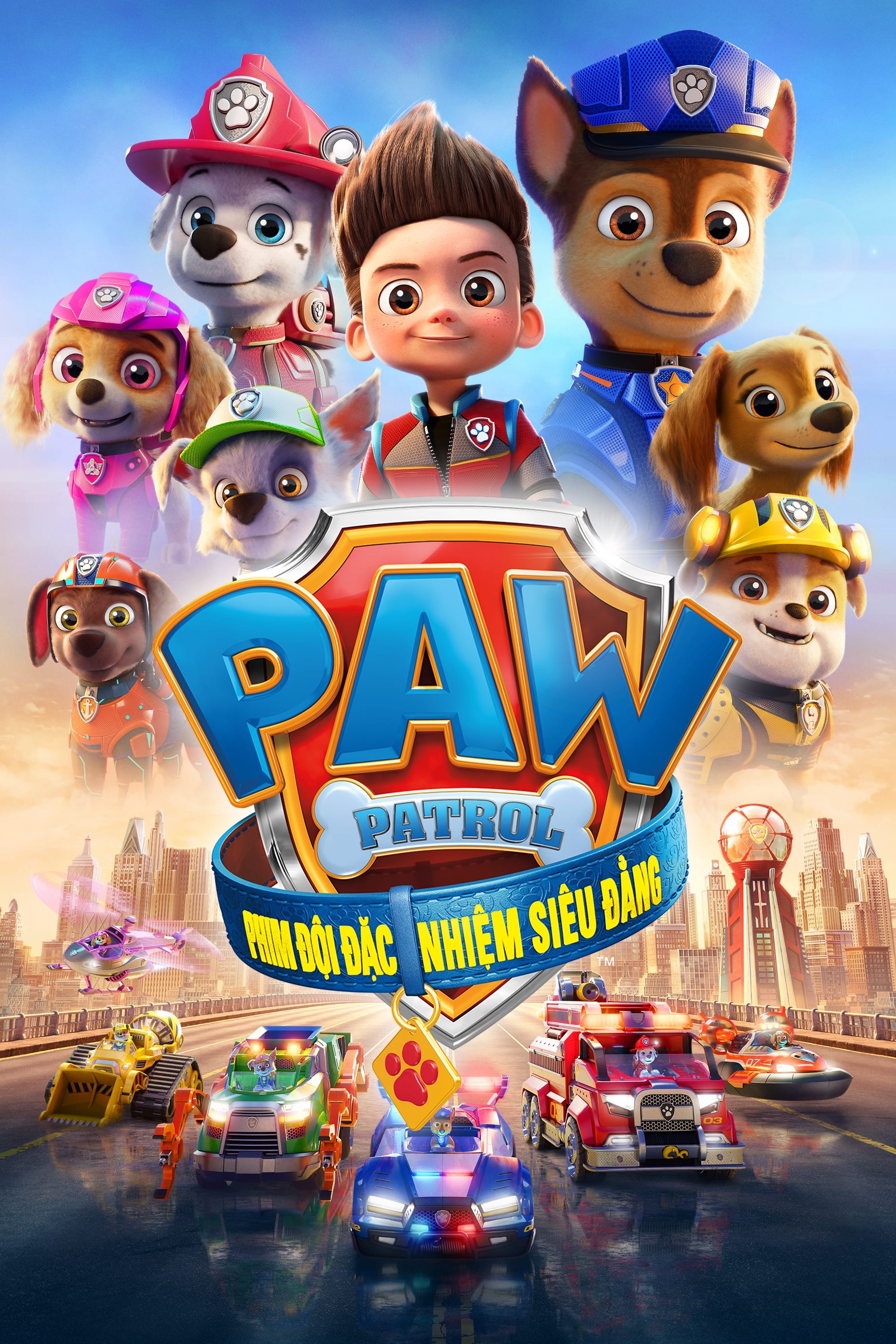 PAW Patrol: Đội Đặc Nhiệm Siêu Đẳng (PAW Patrol: The Movie) [2021]