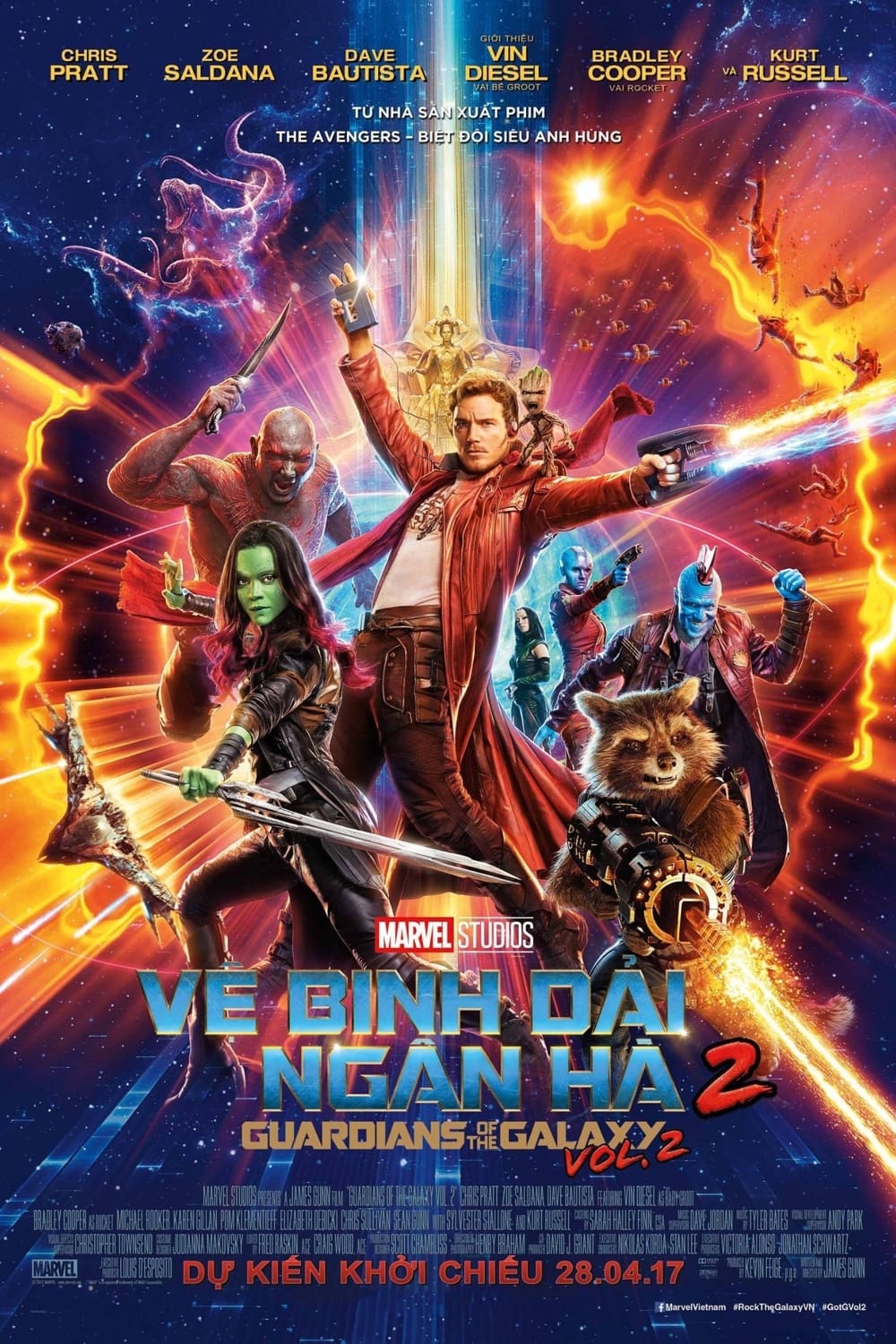 Vệ Binh Dải Ngân Hà 2 - Guardians of the Galaxy Vol. 2 (2017)