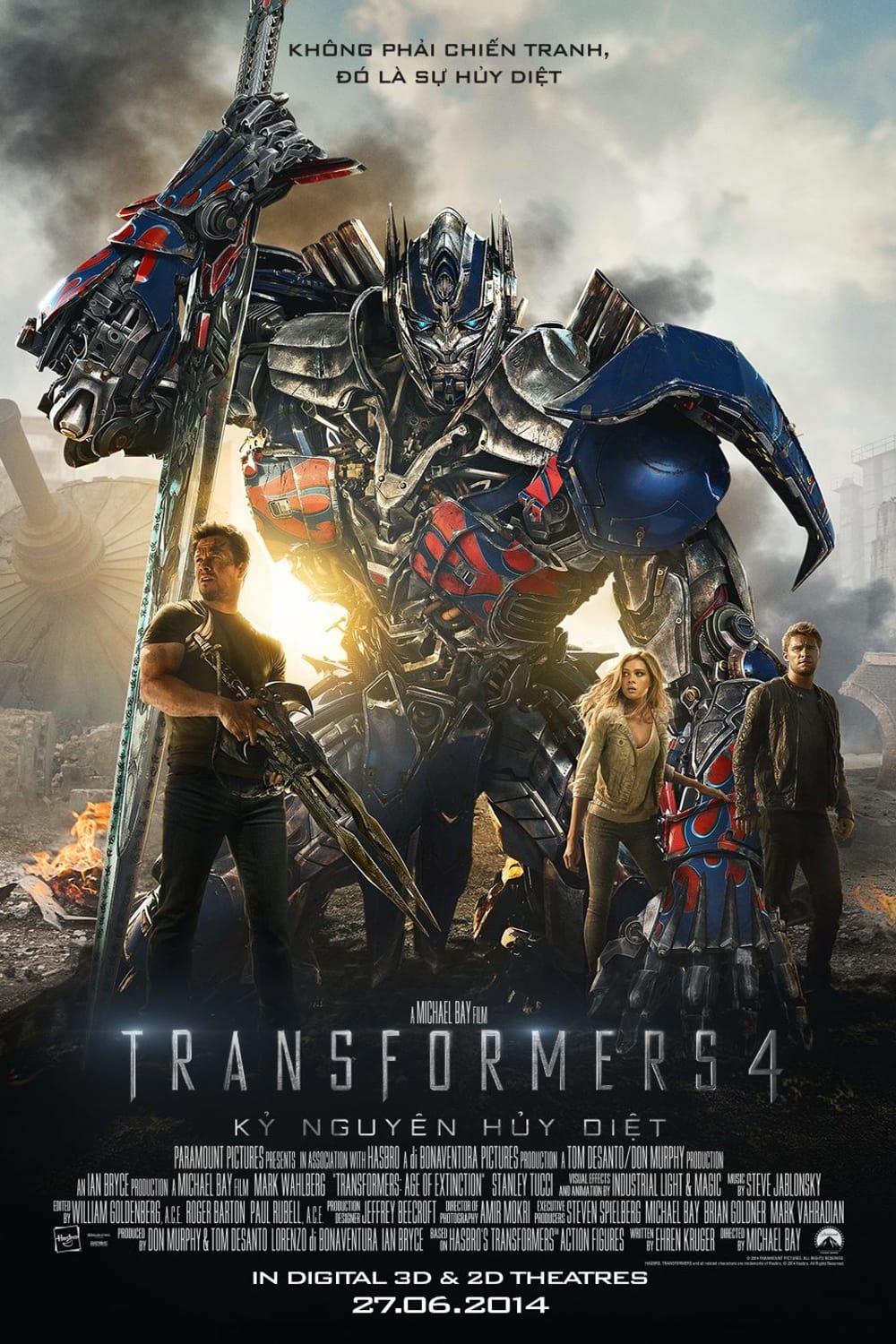 Transformers: Kỷ Nguyên Hủy Diệt (Transformers: Age of Extinction) [2014]