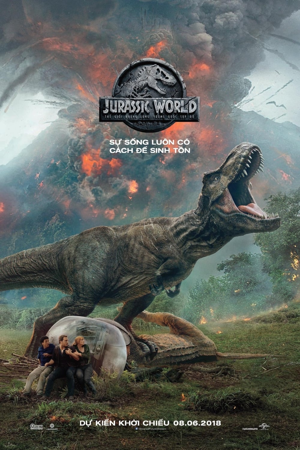 Thế Giới Khủng Long: Vương Quốc Sụp Đổ (Jurassic World: Fallen Kingdom) [2018]