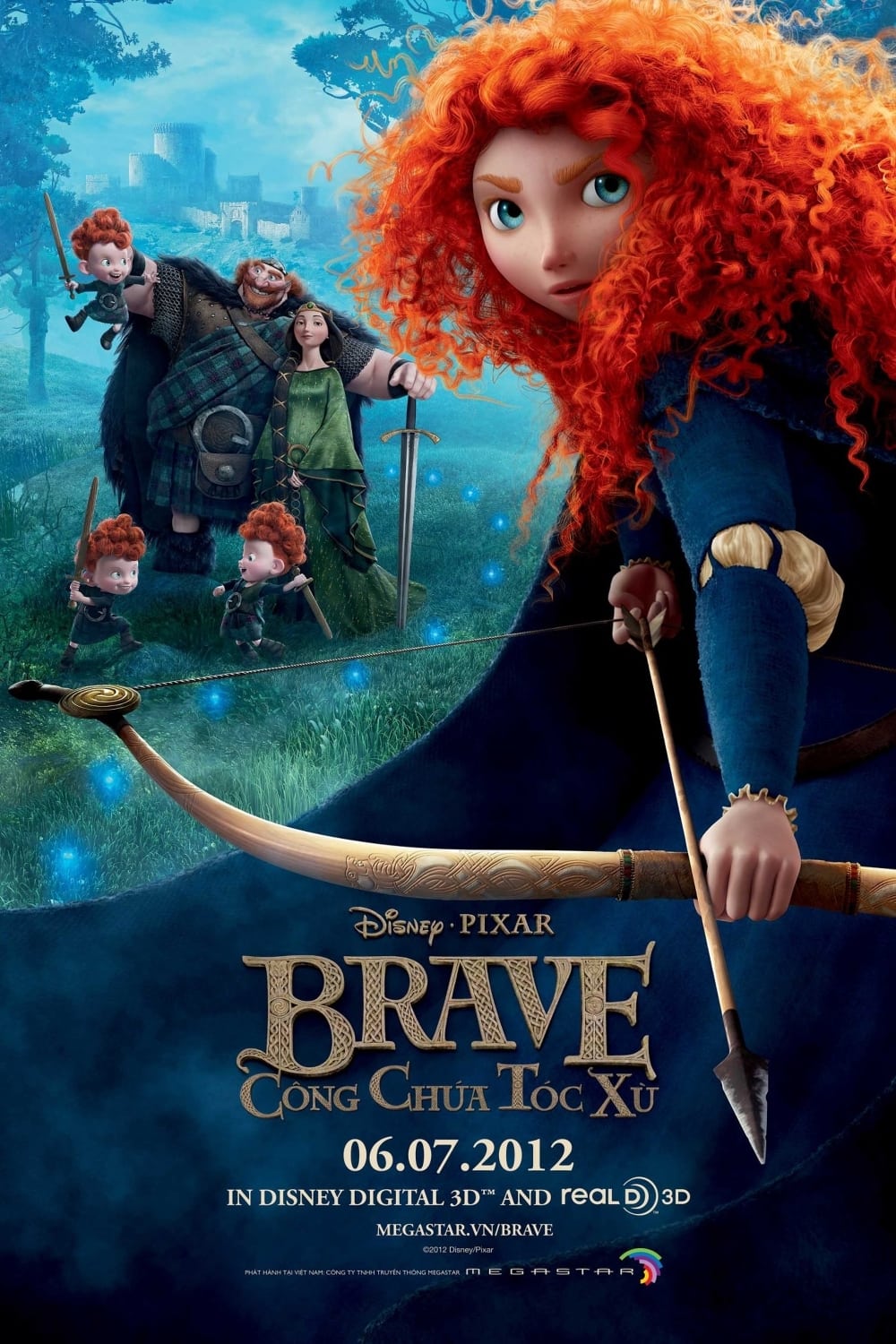 Công Chúa Tóc Xù - Brave (2012)