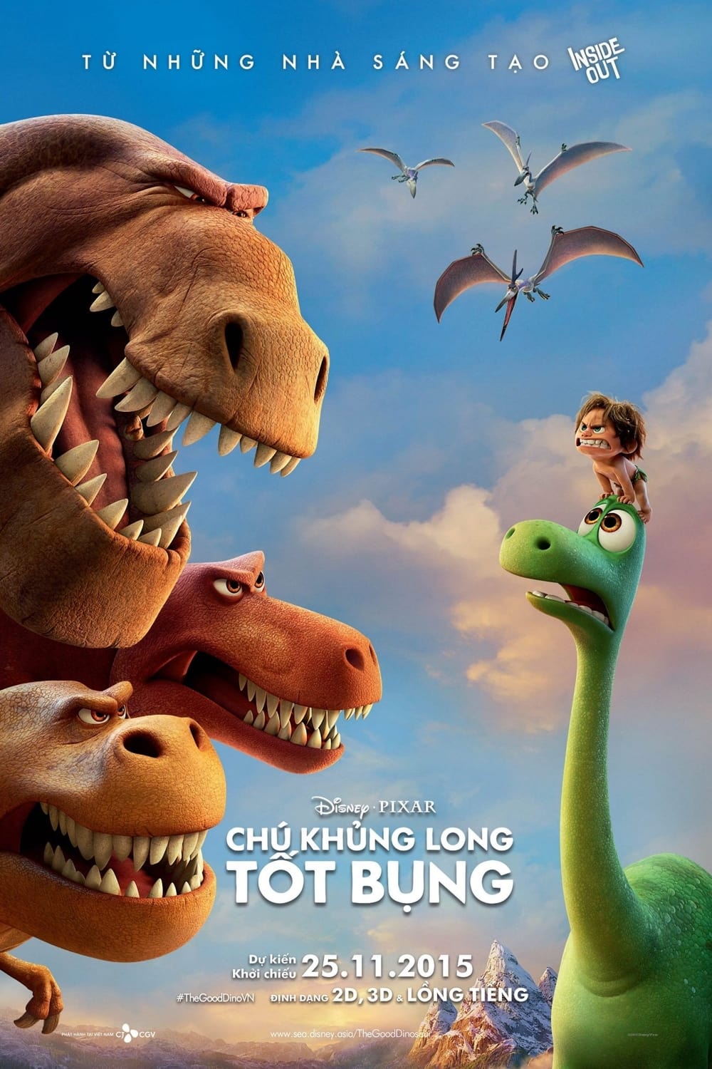 Chú Khủng Long Tốt Bụng (The Good Dinosaur) [2015]