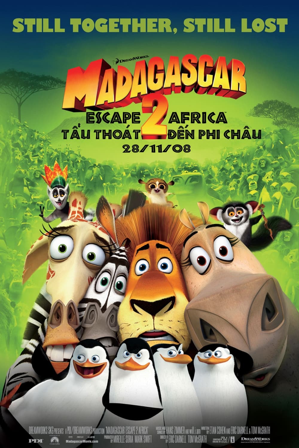 Madagascar 2: Tẩu Thoát Đến Châu Phi (Madagascar: Escape 2 Africa) [2008]