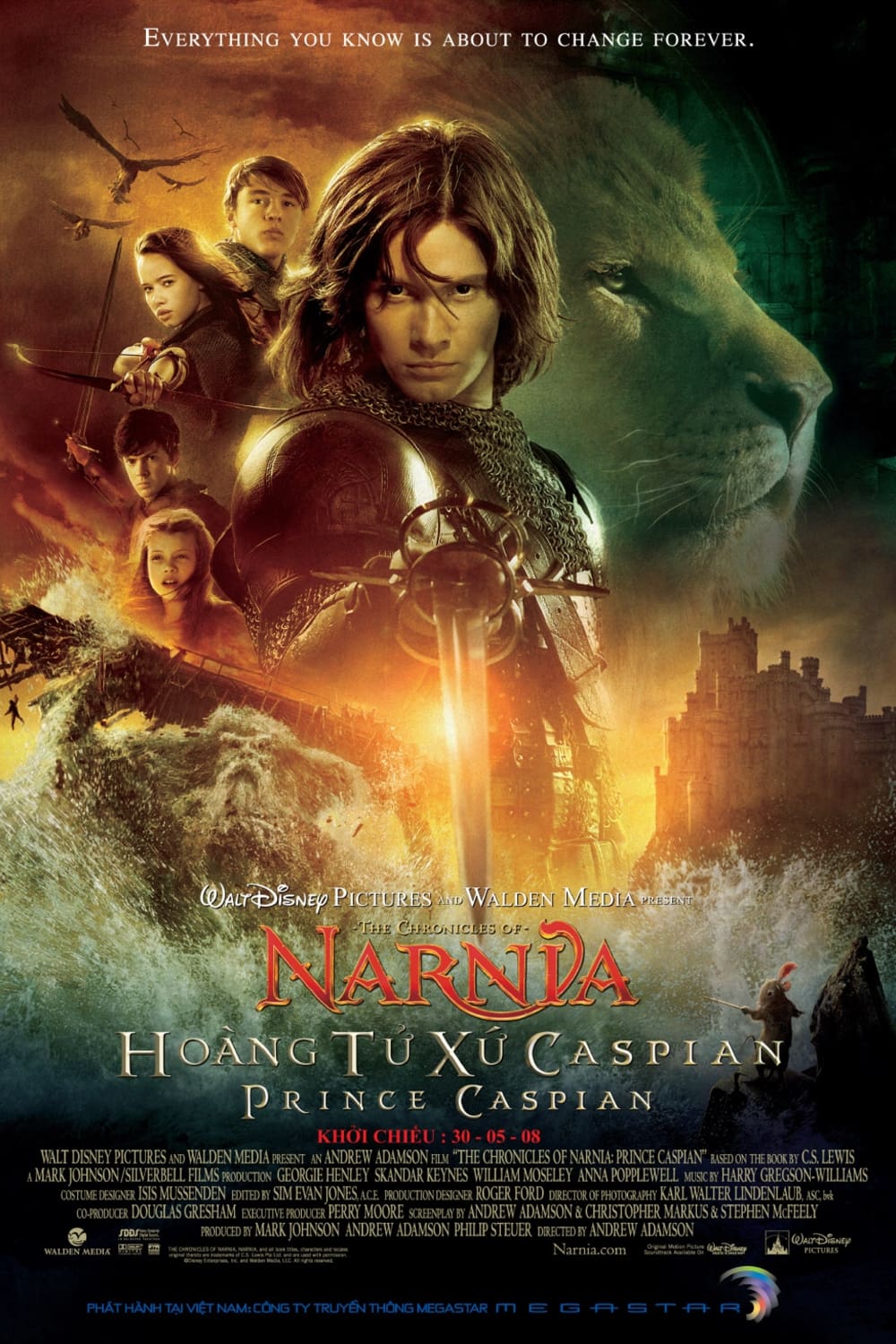 Biên Niên Sử Narnia: Hoàng Tử Caspian - The Chronicles of Narnia: Prince Caspian (2008)