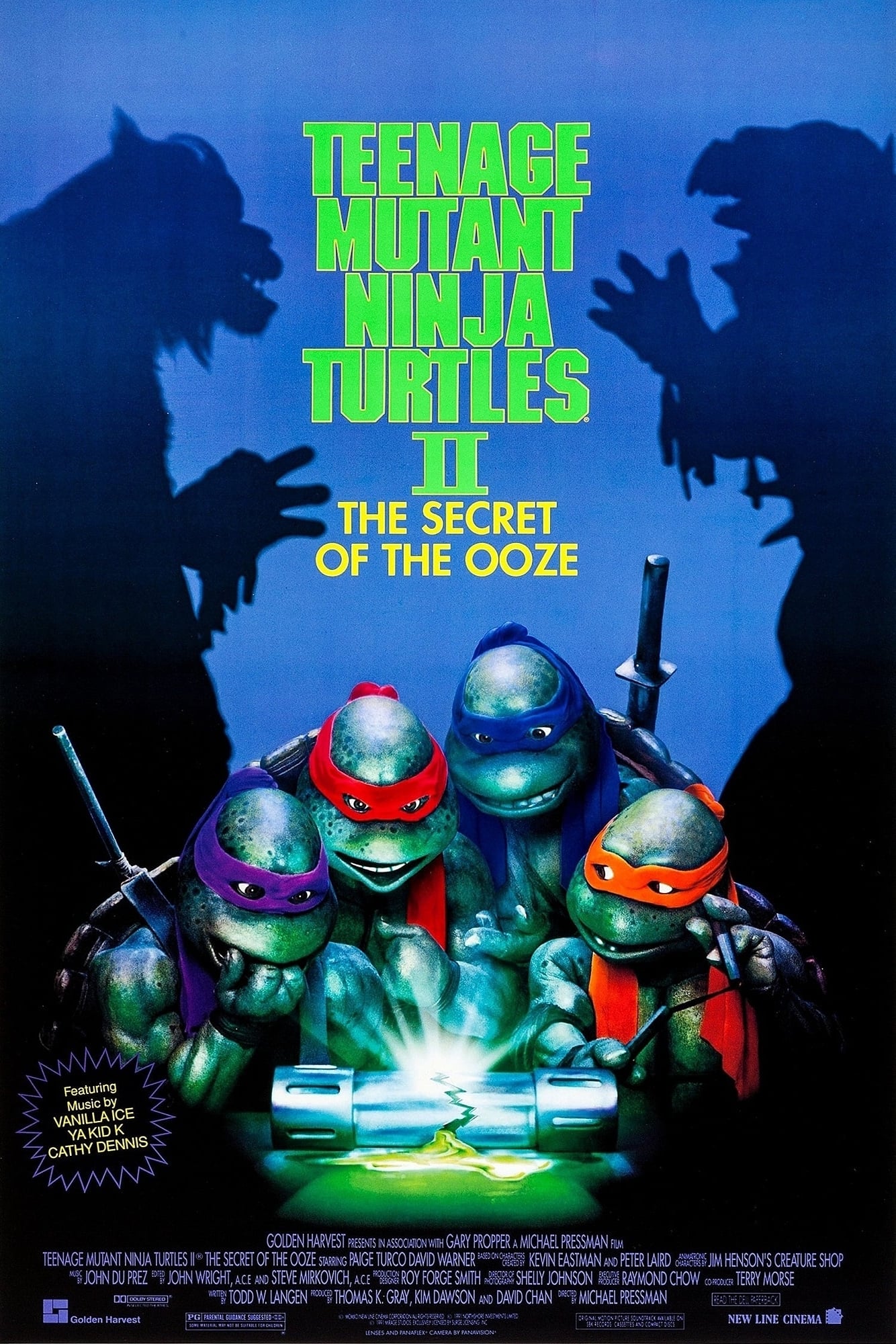 Ninja Rùa 2: Bí Mật Chất Ooze (Teenage Mutant Ninja Turtles II: The Secret of the Ooze) [1991]