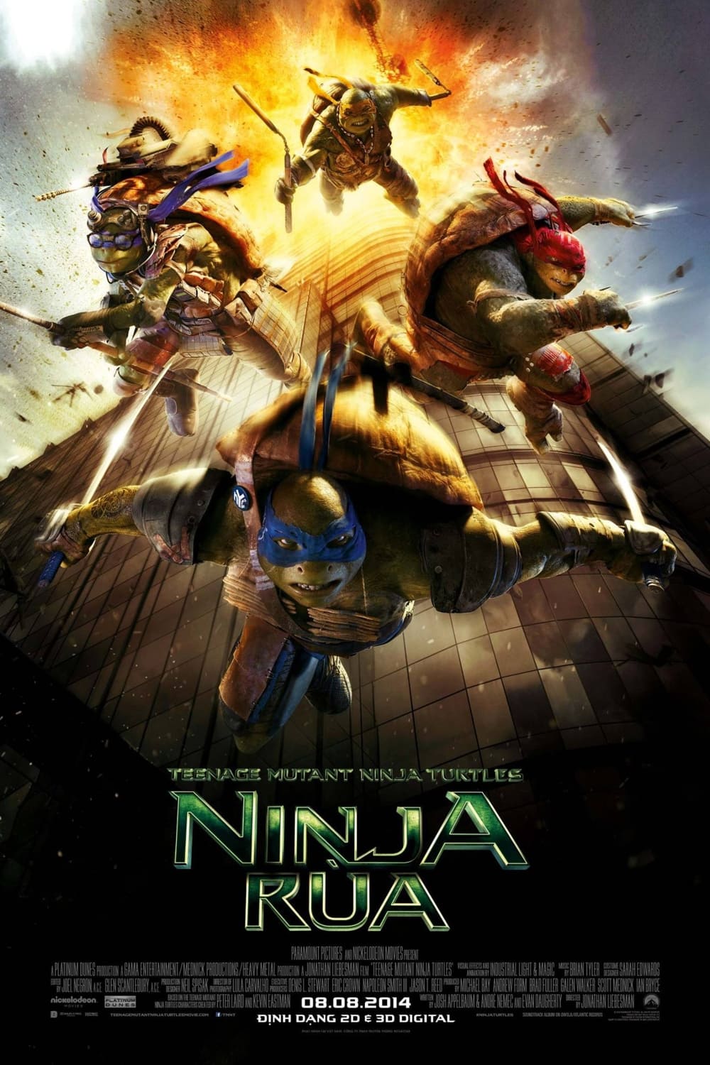 Ninja Rùa (Teenage Mutant Ninja Turtles) [2014]