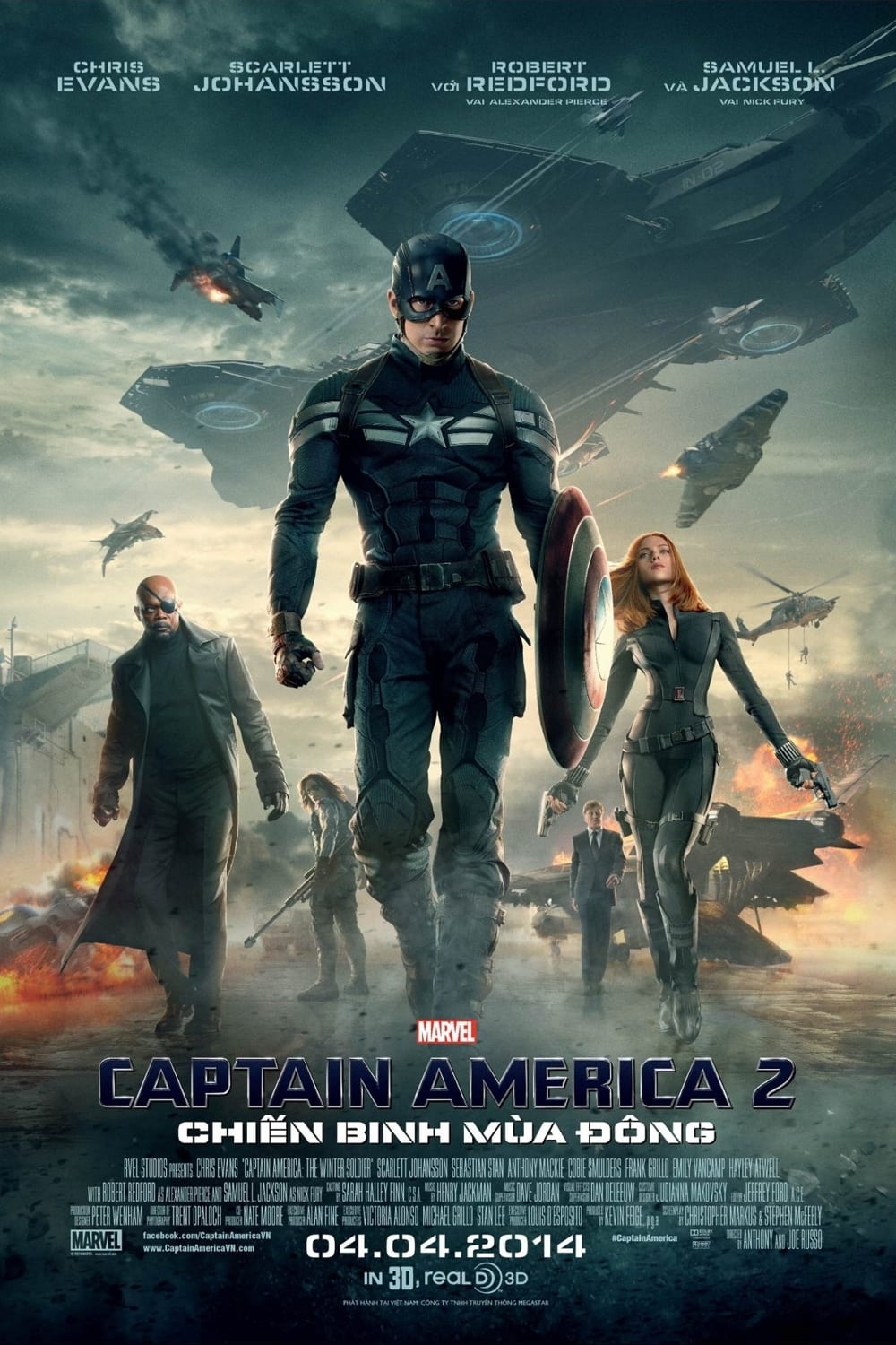 Captain America: Chiến Binh Mùa Đông (Captain America: The Winter Soldier) [2014]