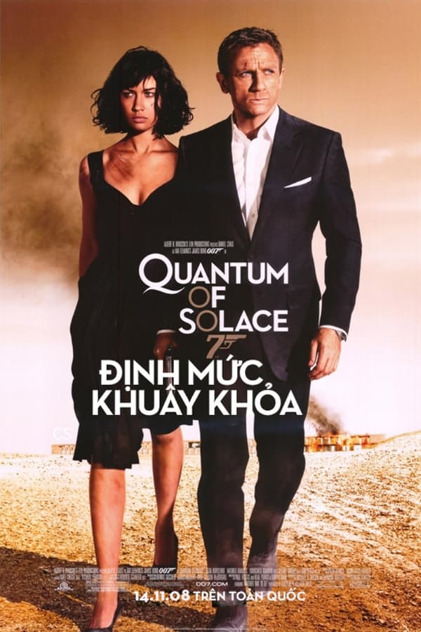 Điệp Viên 007: Định Mức Khuây Khỏa (Quantum of Solace) [2008]