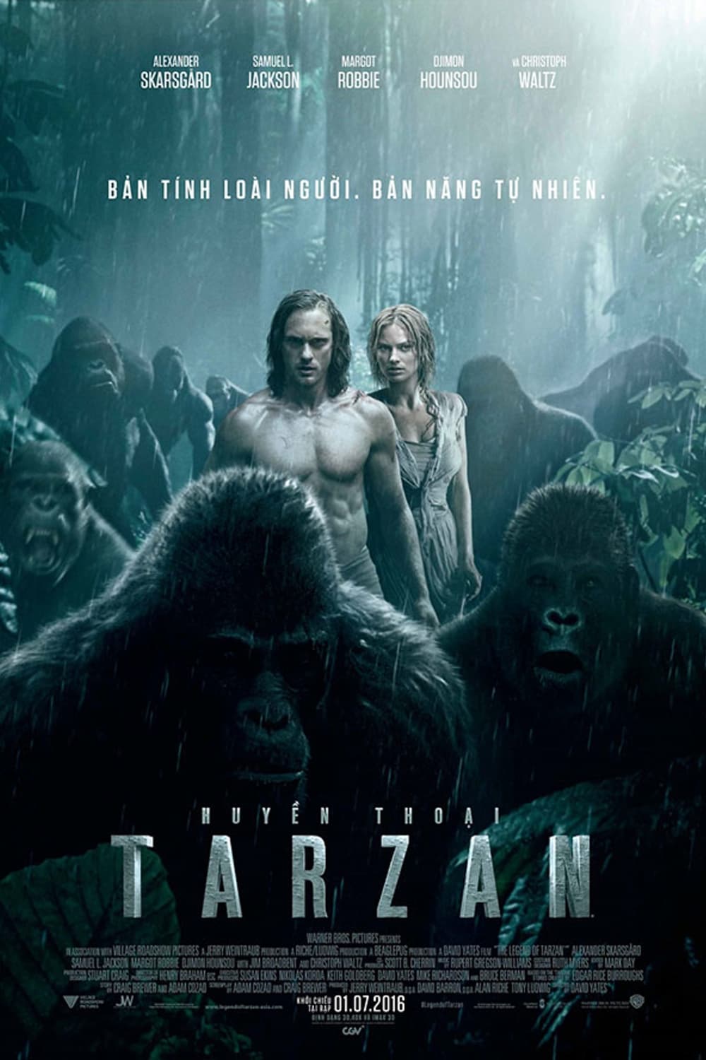 Huyền Thoại Tarzan (The Legend of Tarzan) [2016]