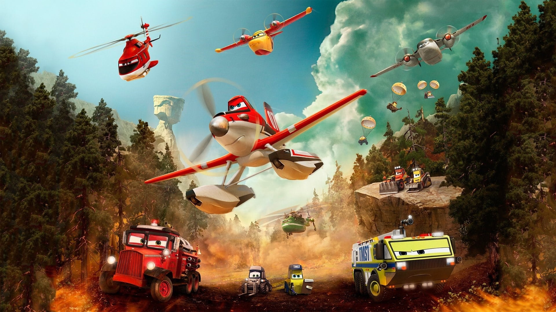 Thế Giới May Bay: Anh Hùng & Biển Lửa (2014) - Planes: Fire & Rescue (2014) - Vietsub