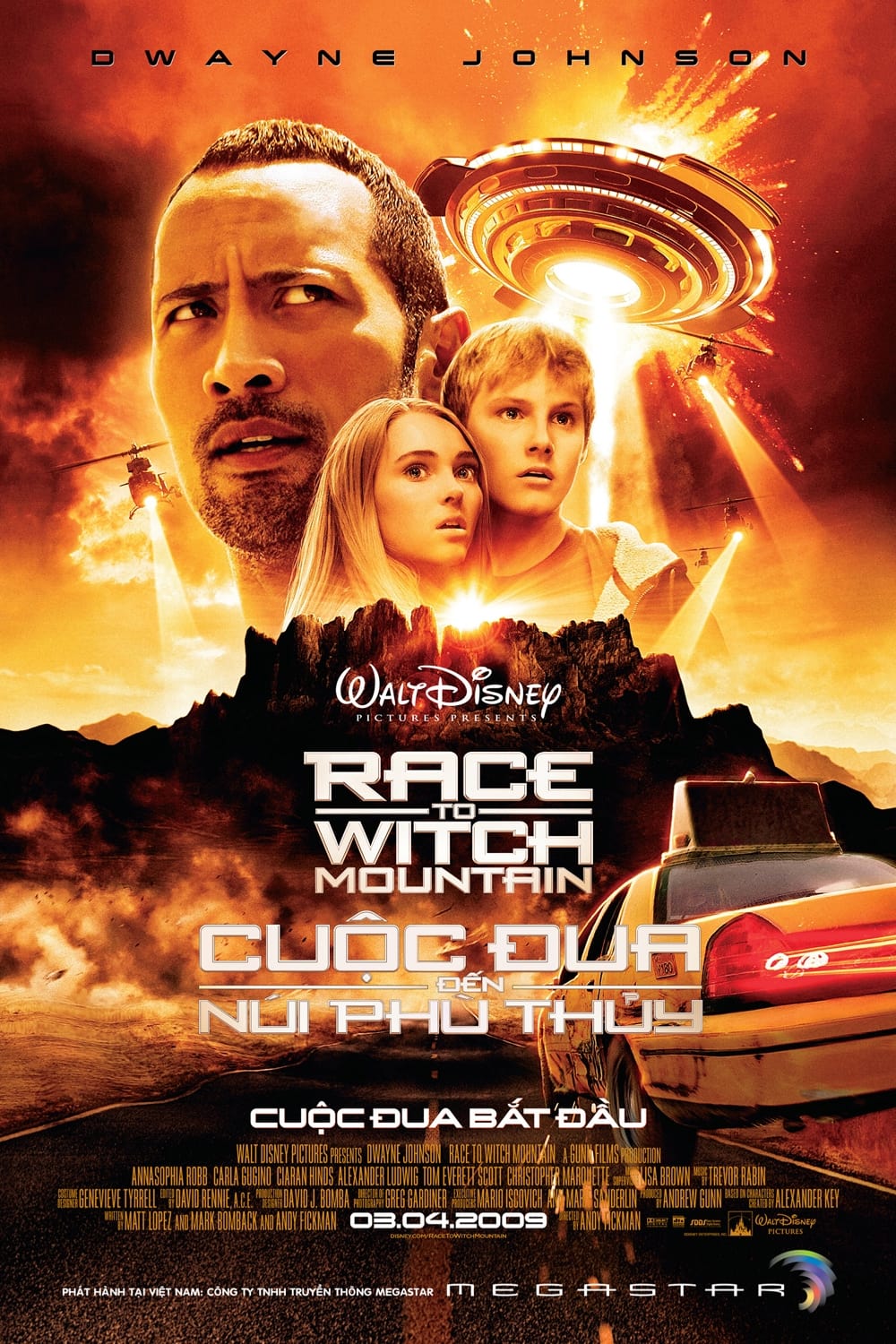 Cuộc Đua Đến Núi Phù Thủy - Race to Witch Mountain (2009)