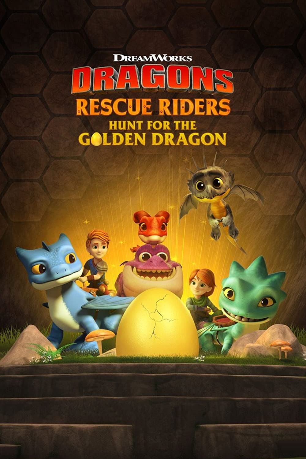 Biệt đội giải cứu rồng: Săn Rồng Vàng - Dragons: Rescue Riders: Hunt for the Golden Dragon (2020)