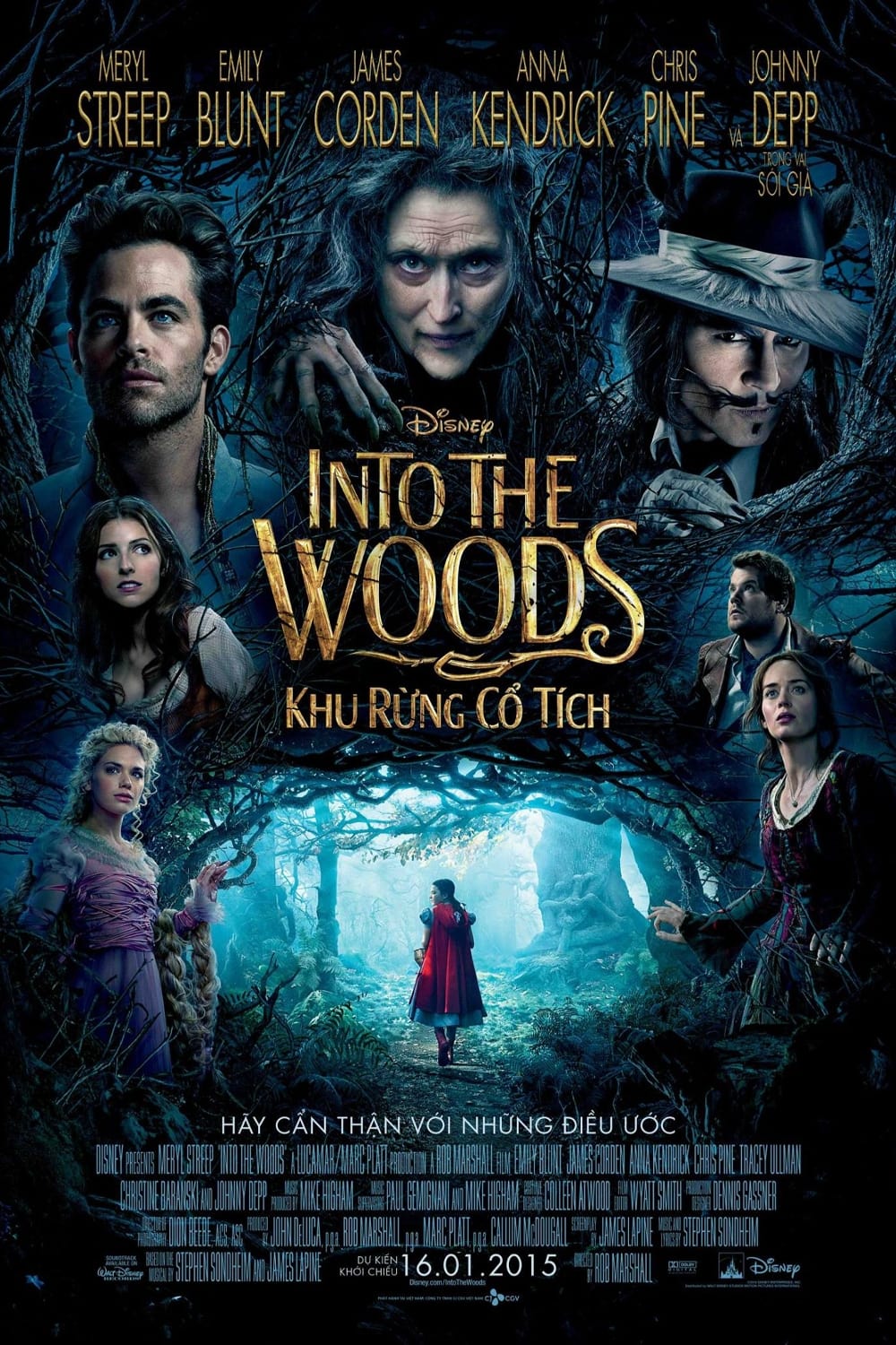 Khu Rừng Cổ Tích (Into the Woods) [2014]