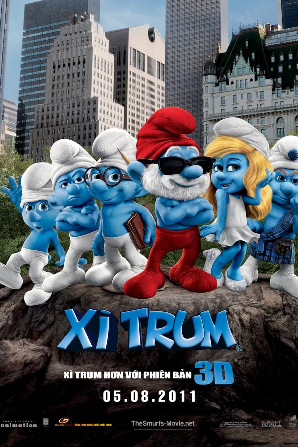 Xì Trum - The Smurfs (2011)