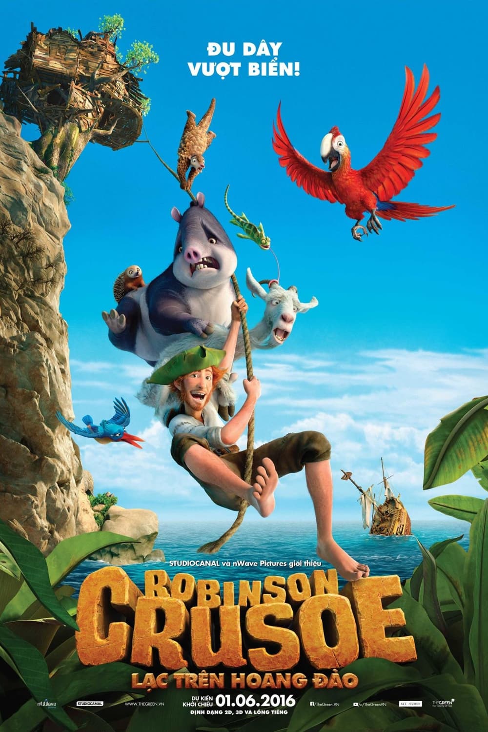 Lạc Trên Hoang Đảo (Robinson Crusoe) [2016]