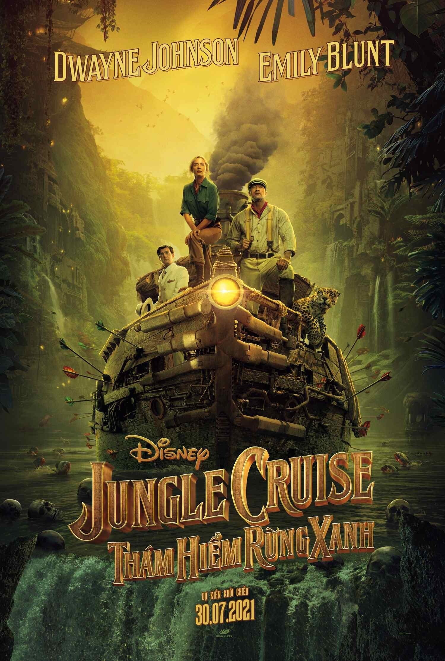 Jungle Cruise: Thám Hiểm Rừng Xanh (Jungle Cruise) [2021]
