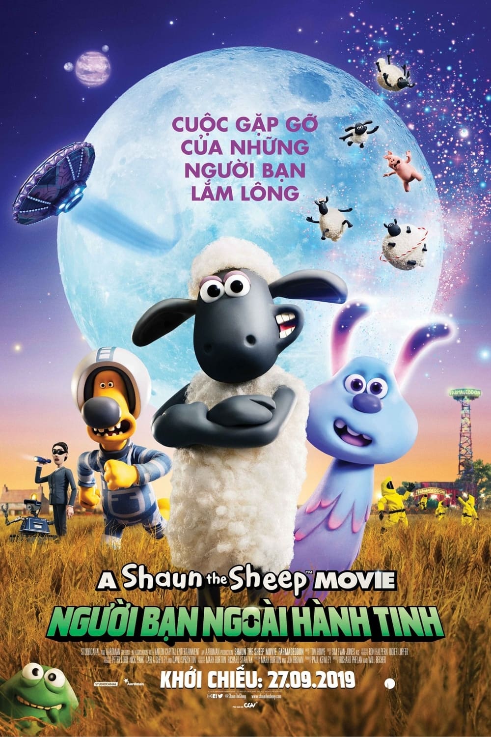 Chú Cừu Shaun: Người Bạn Ngoài Hành Tinh (A Shaun the Sheep Movie: Farmageddon) [2019]