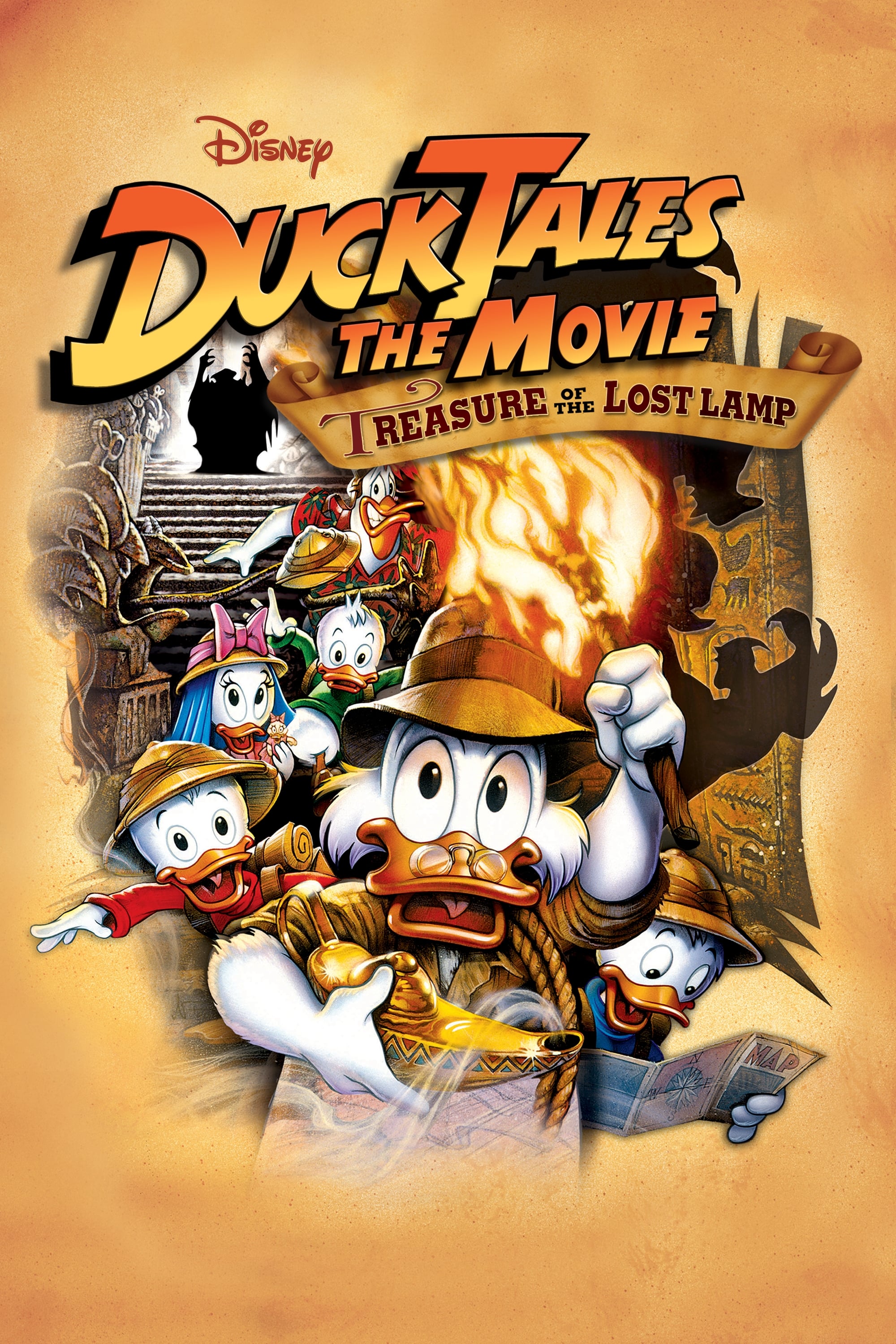 Vịt Donal Và Kho Báu Quốc Gia (DuckTales: The Movie - Treasure of the Lost Lamp) [1990]