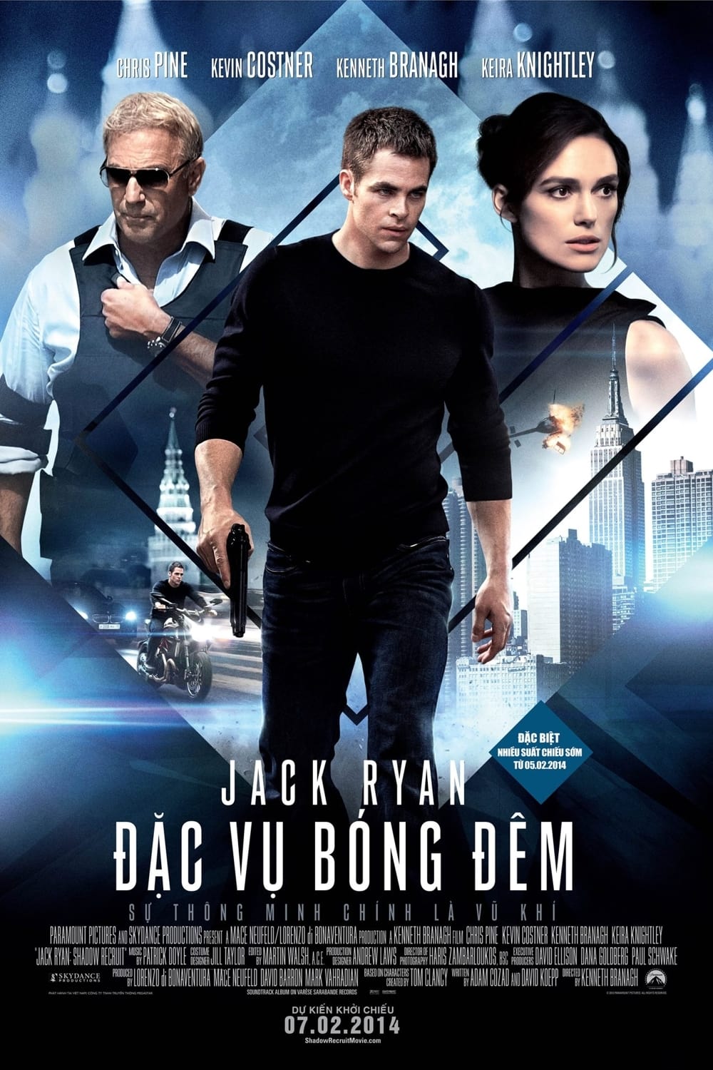 Jack Ryan: Đặc Vụ Bóng Đêm (Jack Ryan: Shadow Recruit) [2014]