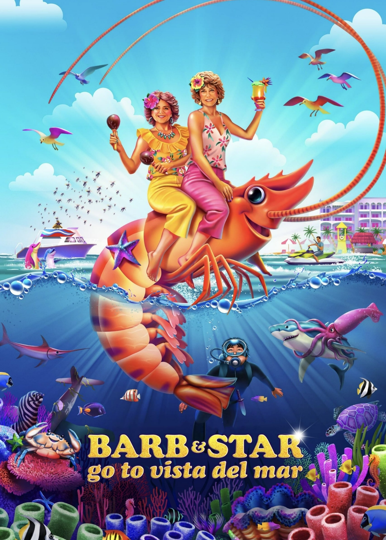 Cuộc Phiêu Lưu Của Barb Và Star: Đường Đến Vista Del Mar (Barb And Star Go To Vista Del Mar) [2021]